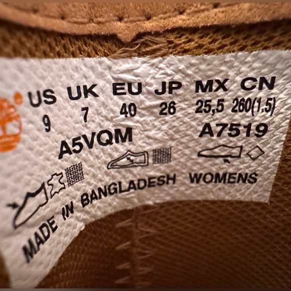 NEW Timberland Womens Carnaby Cool Chelsea Boot - Tan Size 9 - Picture 10 of 12